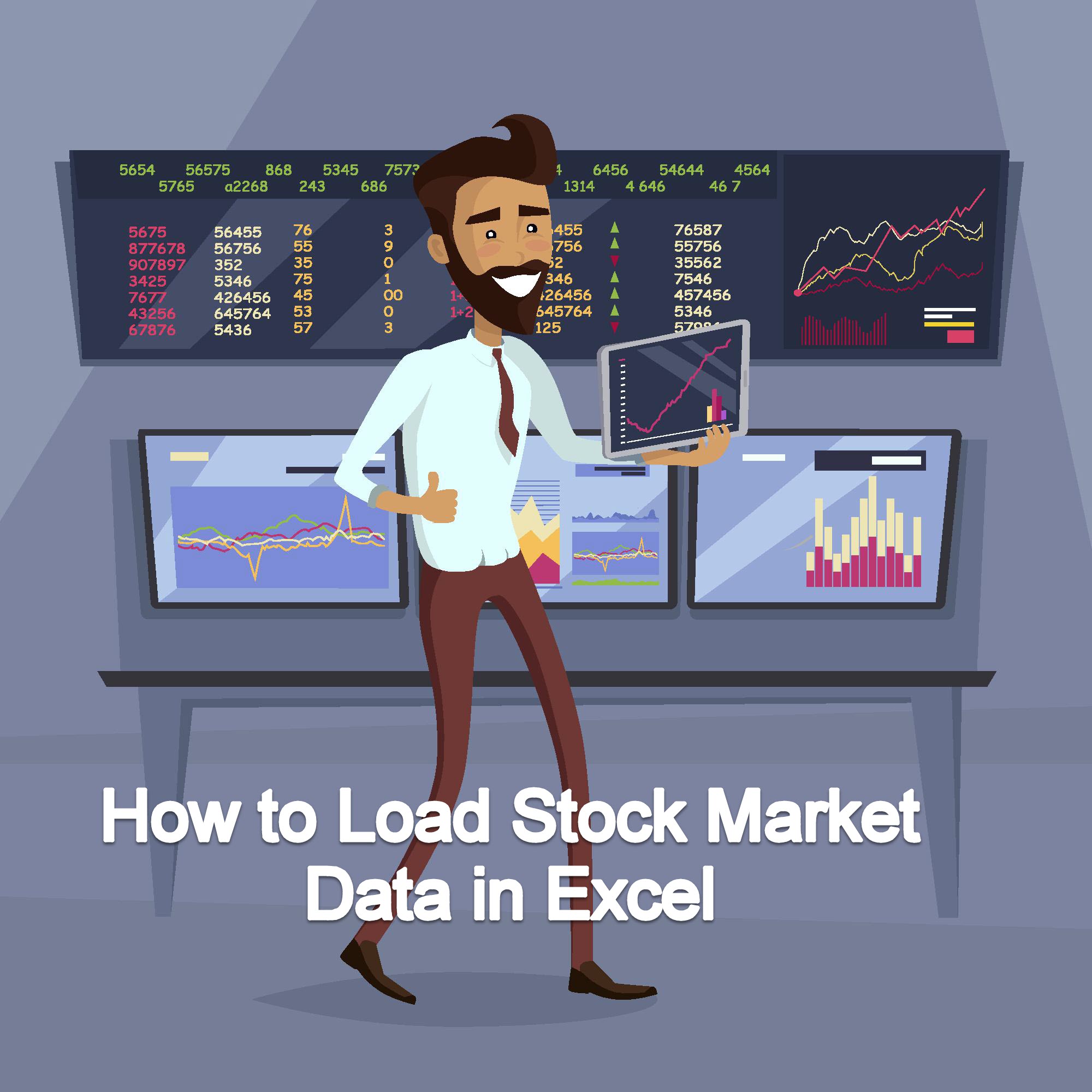 Stock Market Data in Excel