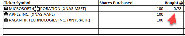 Populate data to Excel